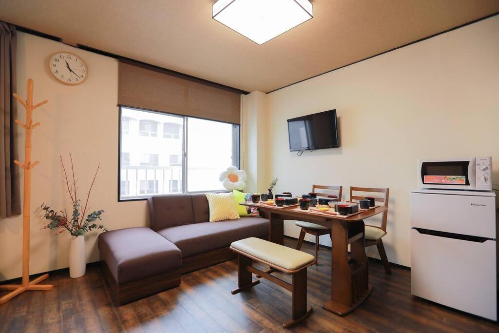 公寓 道頓堀民泊51,道頓堀真ん中,mini浮世絵美術館,心斎橋,家族旅行,family Trip